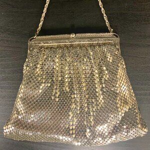 Gold Mesh Whiting & Davis Co. Bag